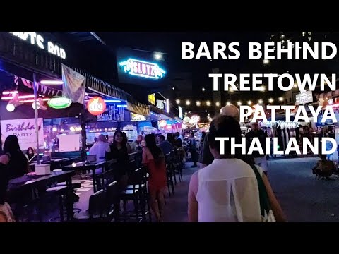 Bar Girls Around Tree Town 2 Pattaya Thailand