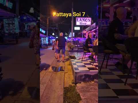 🎉PATTAYA Soi 7  #shorts