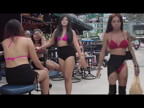 Pattaya Thailand,Soi Buakhao,Soi Boomerang, Tree Town and Soi Made in Thailand, September 2024