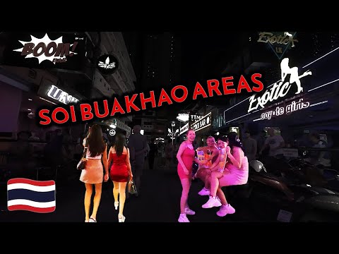 Soi Buakhao Areas (Myth Night, MIT, Tree Town, LK Metro, Second Road) Pattaya, Thailand