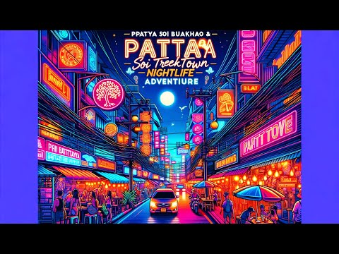 Soi Buakhao Tree Town: Pattaya's Nightlife in Stunning 4K