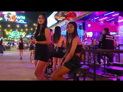 [4K] How is Thailand Now? Pattaya Soi Buakhao lanes, Tree Town