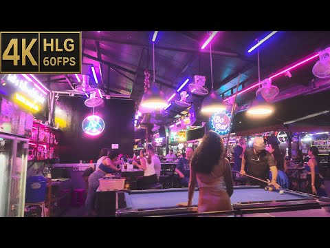 [4K HLG] Myth Beer Town | Tree Town | LKmetro | Buakhao | Pattaya | Walking Tube | 20250607