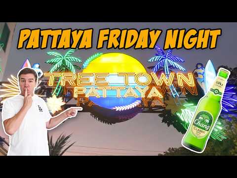 Wild nightlife, food & fun! Come explore the heart of Tree Town Pattaya after dark!  I ❤️ Tree Town!